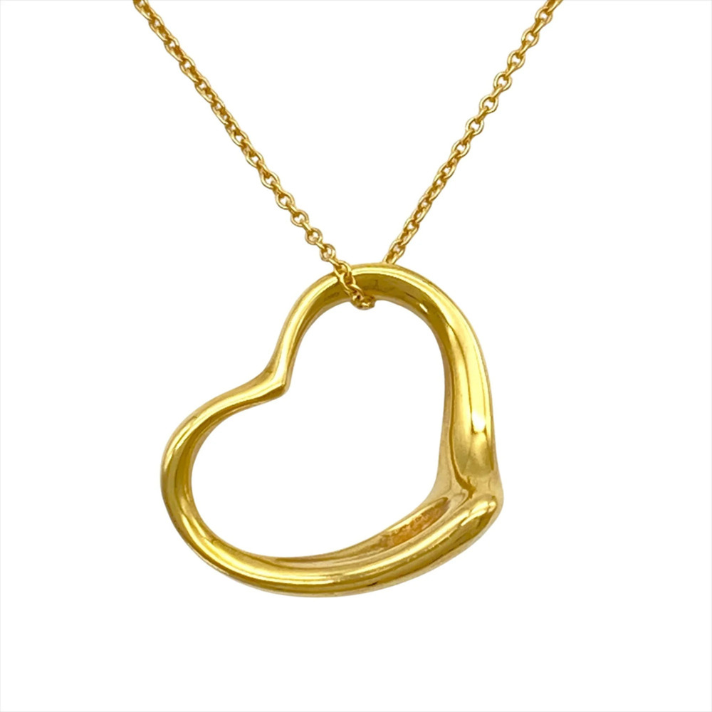 TIFFANY Authentic 18k Gold Heart Necklace